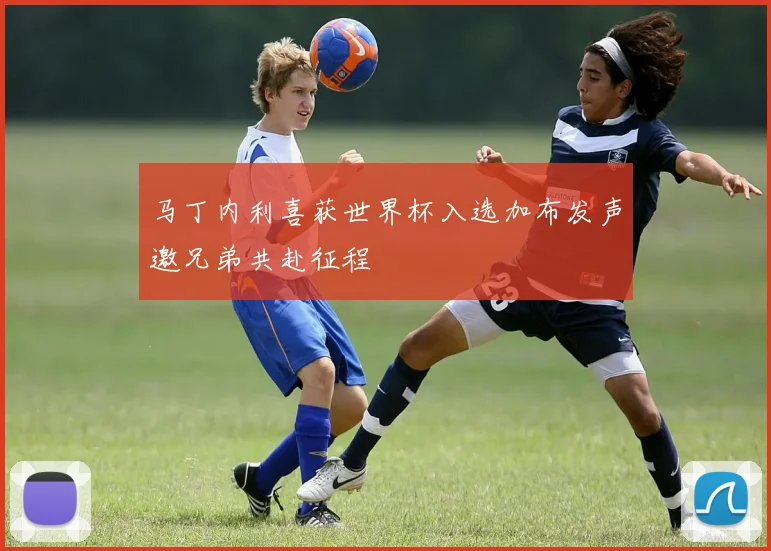 马丁内利喜获世界杯入选加布发声邀兄弟共赴征程